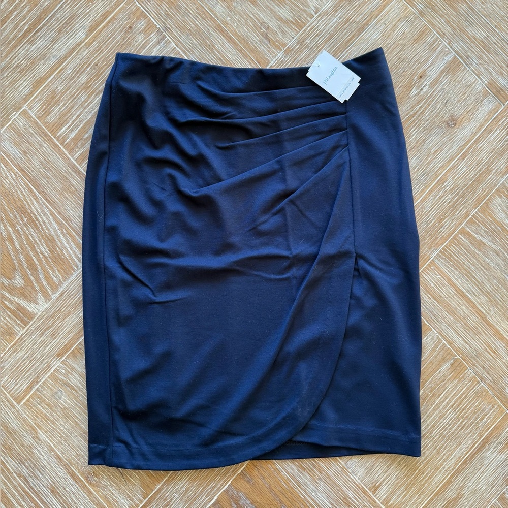 NWT J. McLaughlin Navy Parkhurst Skirt